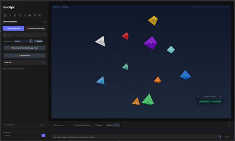 Semantic retrieval across linked conversations